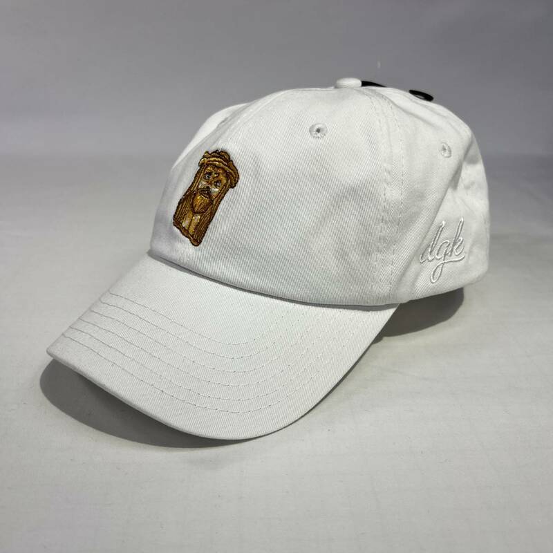 【新品】D.G.K DGK KAYO WHITE ホワイト ディージーケー ストラップバックキャップ 帽子 CAP メンズ　レディース