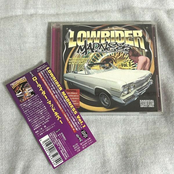 CD オムニバス　LOWRIDER MADNESS　ローライダー・マッドネス 洋楽 帯付【M0210】