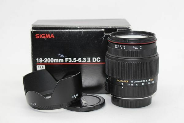 シグマ SIGMA ZOOM 18-200mm F3.5-6.3 II DC HSM PENTAX ペンタックス Kマウント用 #Z3255