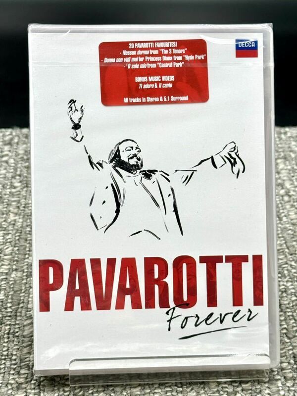 未開封 ルチアーノパヴァロッティ DVD[動作未確認] LUCIANO PAVAROTTI・PAVAROTTI FOREVER
