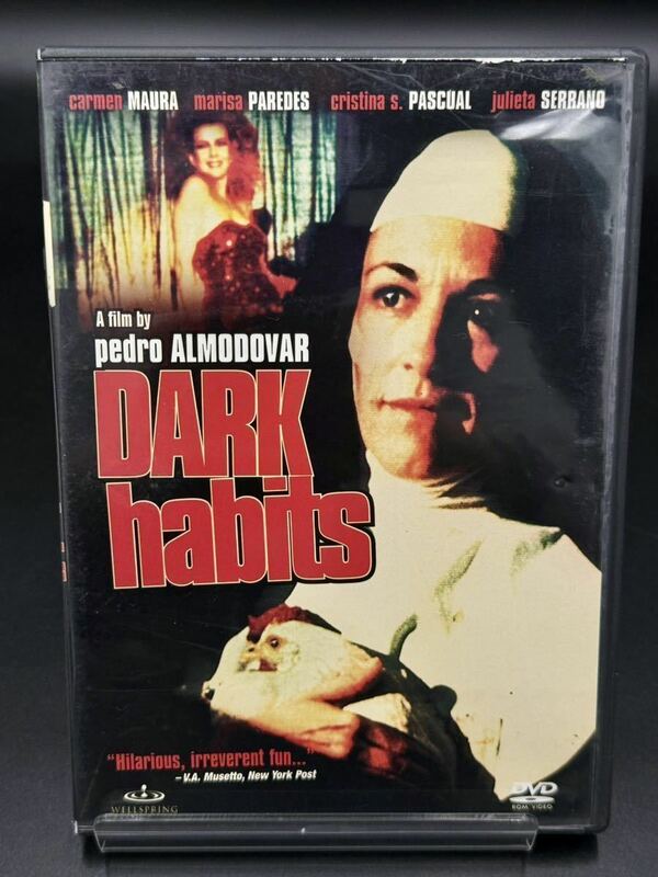 A film by pearo ALMODOVAR DARK habits DVD [動作未確認] 海外版?