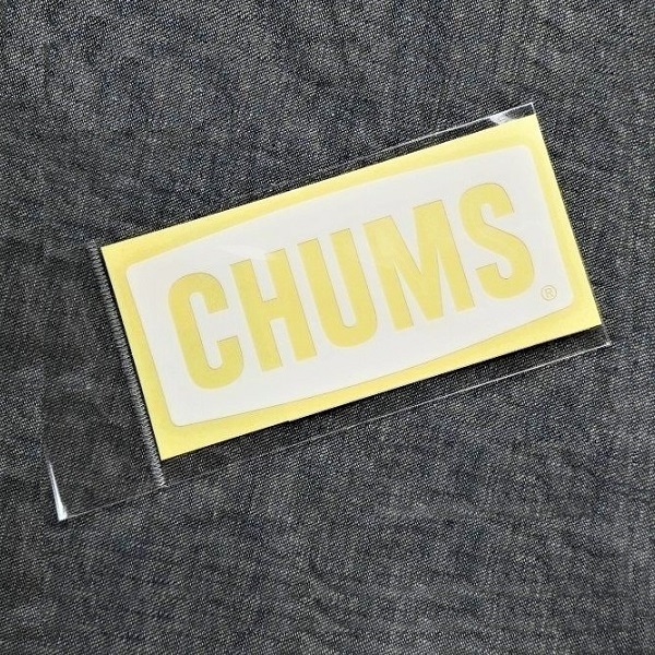 チャムス ステッカー CHUMS Logo S Cutting Sheet CH62-1484 新品 防水素材