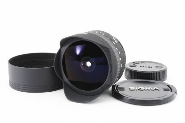 完動良品 SIGMA FISHEYE 180° AF 15mm F2.8 D EX Ultra Wide Lens 単焦点 超広角 レンズ フィッシュアイ シグマ ニコン Nikon F #2286