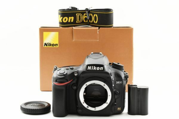 元箱付 Nikon D600 Body AF SLR Digital Camera ボディ デジタル一眼レフカメラ / ニコン F Mount FX Format フルサイズ 動作確認済 #6608