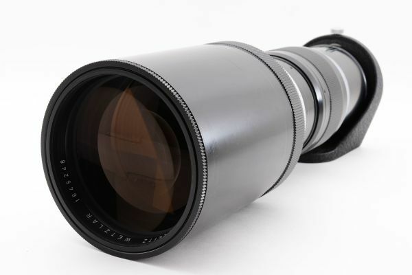 実用完動品 Leica TELYT 400mm F5 Viso L39 Screw Mount MF Tele Lens 単焦点 超望遠 レンズ ライカ テリート ビゾ フード組込式 ※1 #8752