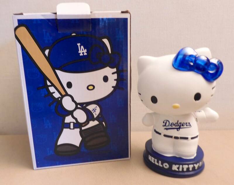 【USA★LA Dodgers★ドジャース】Hello Kitty★ハローキティ★ライトアップ人形★2023年プロモ限定★公式★メジャーリーグ野球MLB