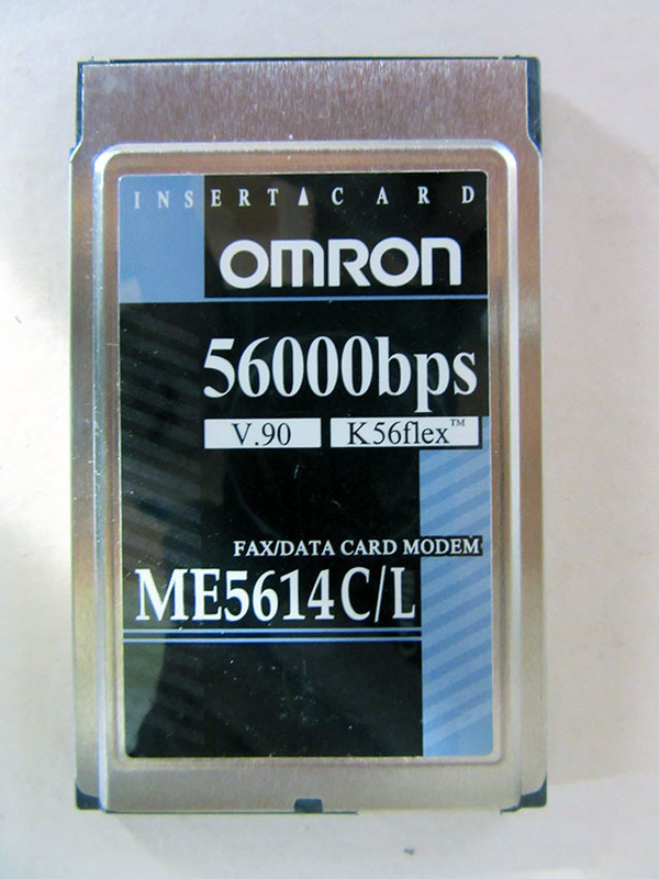 PC012_オムロン FAX/DATAカードモデム_ME5614CL　56000bps