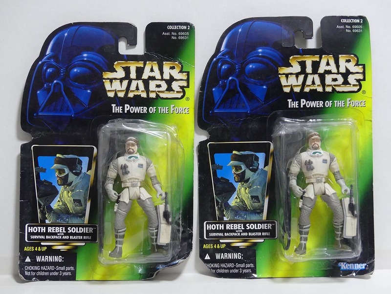 ホス レベル・ソルジャー　2体セット■スターウォーズ■STARWARS THE POWER OF THE FORCE HOTH REBEL SOLDIER