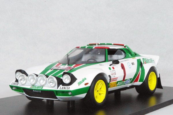 ● 1/18 ランチア 〓 ストラトス HF / 1977 モンテ カルロ 優勝 #1 〓 Lancia