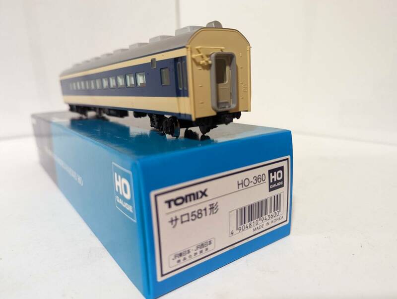 美品 0219A3 HO-360 サロ581形 HOゲージ 鉄道模型 トミックス トミーテック TOMIX