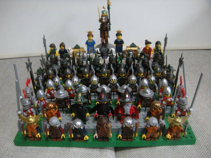 LEGO　キャスル・ライオンキング、ドワーフ小人、ドラコンナイト　及その他