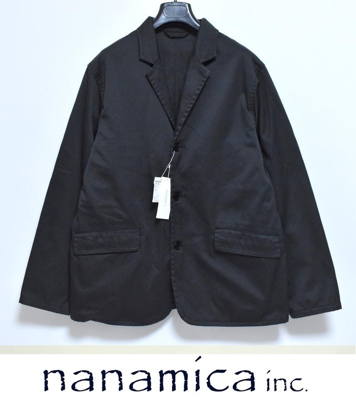 【送料無料】新品 nanamica ナナミカ チノジャケット S SUAS300 Gray テーラードジャケット
