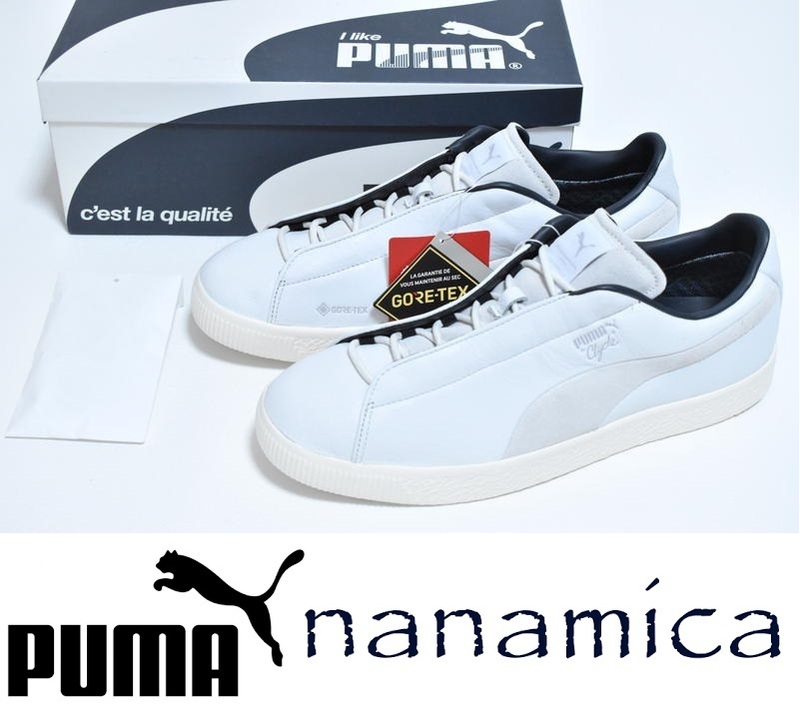 【送料無料】新品 nanamica × Puma Clyde GORE-TEX 29.5cm OBSF307 388734-01 ナナミカ クライド