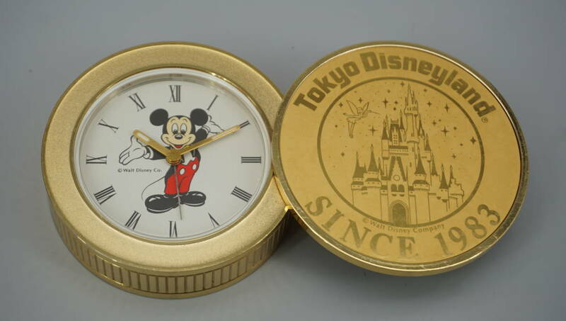 Tokyo Disneyland　SINCE 1983　東京ディズニーランド　ミルキーマウス　置き時計　(EV0258