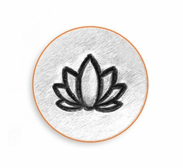 彫金刻印 Lotus Flower＊蓮の花のデザイン　フラワー　自然のモチーフ　インプレスアート　道具 工具 ツールImpressArt