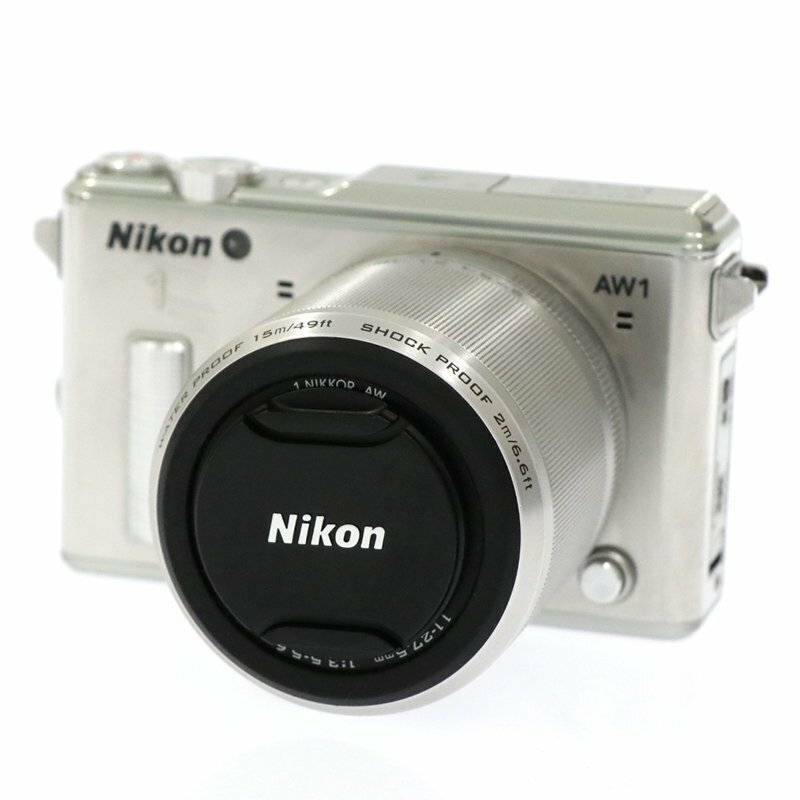 ◆ 【現状品】 ◆ ニコン / Nikon ◆ AW1 / デジタル一眼　カメラ ◆ 11-27.5ｍｍ 1:3.5-5.6 デジタルカメラ シルバー ◆