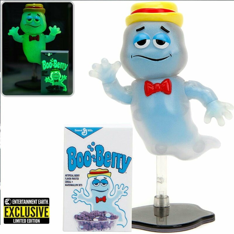 ★ブー ベリー 蓄光 フィギュア General Mills Boo berry 6-Inch Glow-in-the-Dark Action Figure - Exclusive 新品 toy 人形 雑貨