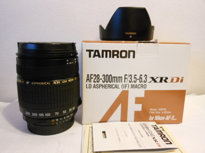 ☆希少美品級☆タムロン 　tamron AF 28-300mm F3.5-6.3 Di　MACRO　Nikon　 即日発送　Ａ０６1　ニコン　　元箱付