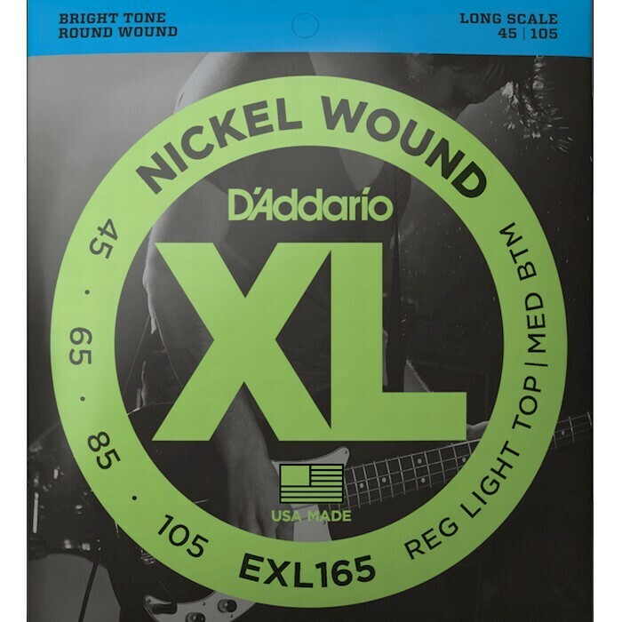 D'Addario EXL165 Nickel Wound 045-105 Long Scale ダダリオ ベース弦