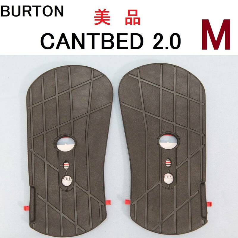 M【CANTBED 2.0】カントベッド 美品 BURTON バートン バインディング パーツ EST Mサイズ ビンディング バインディング 240208 GENESIS