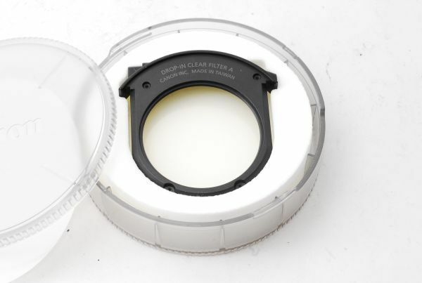 ★極上美品★ キヤノン CANON DROP-IN CLEAR FILTER A ドロップイン クリア フィルター 01 #G56075-080