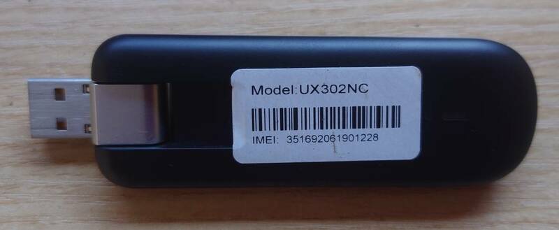 【WS3292】通電のみの為、動作未確認品 NCXX LTEデータ通信端末 UX302NC