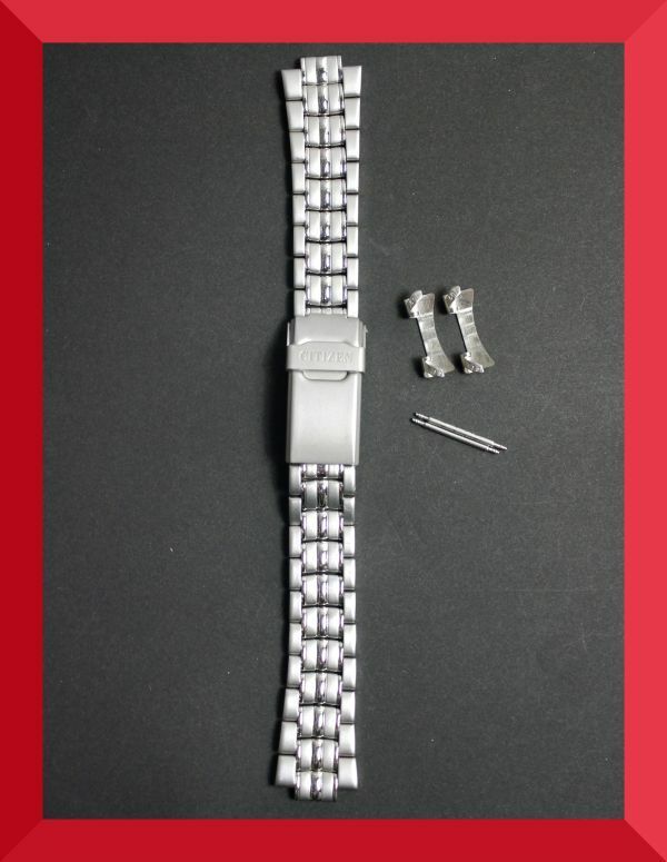 美品 シチズン CITIZEN 腕時計 ベルト 20mm 男性用 メンズ x83
