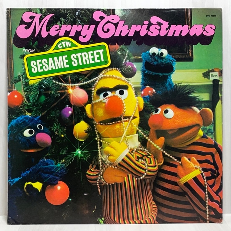 CTW 25516 SESAME STREET MERRY CHRISTMAS セサミ・ストリート 洗浄済 LP