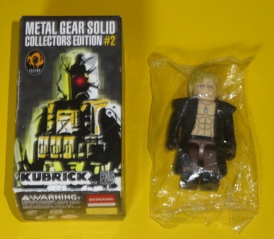 ◇2009年製 KUBRICK キューブリック METAL GEAR SOLID メタルギアソリッド コレクターズエディション 2 (Liquid Snake リキッド・スネーク)