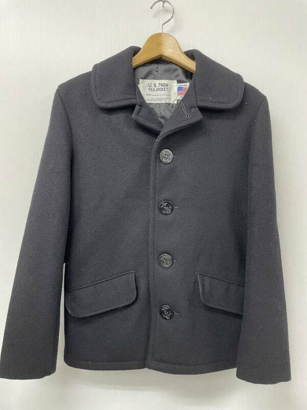 Schott ショット USA製 740N PEAJACKET 7178 SIZE 36 上野商会　Pコート　Pジャケット　シングル