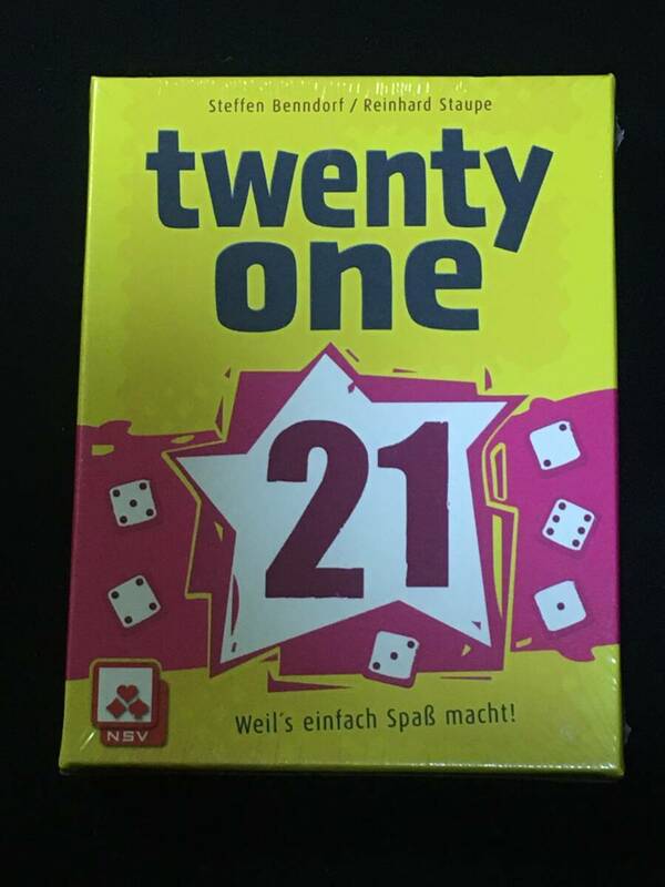 ■アナログゲーム『twenty one 21　トウェニーワン』輸入版