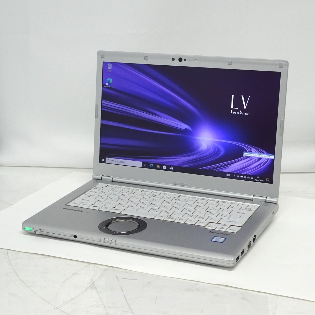 Panasonic Let's note CF-LV8（Core i5-8365U_1.6GHz/8GB/256GB-SSD/14.0型/Win10Pro64bit）【中古/訳あり動作品】#392476