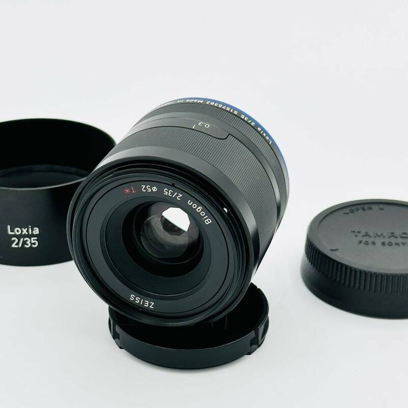 【良品】ZEISS 単焦点レンズ Loxia 2/35 Eマウント35mm F2 フルサイズ対応 マニュアルフォーカス 絞りデクリック機構