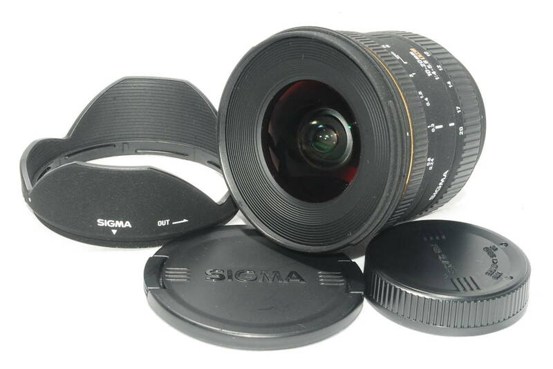 ★☆良品☆★ SIGMA シグマ AF 10-20mm F4-5.6 EX DC PENTAX ペンタックス 純正フード付き♪y1074