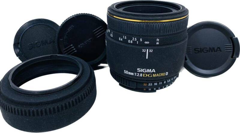 SIGMA シグマ 3002740 EX 50mm 1:2.8 DG MACRO D カメラレンズ レンズ 