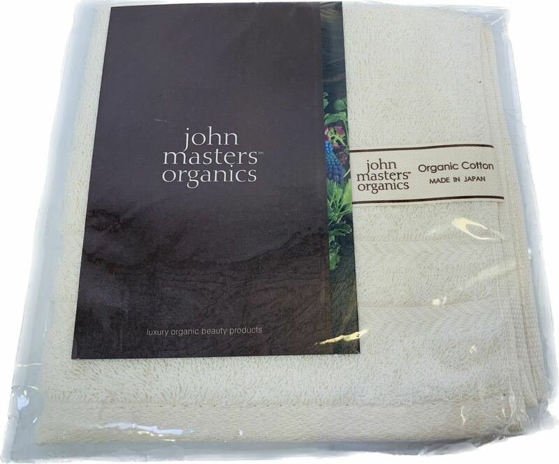【送料無料!!】john masters organicsジョンマスターオーガニック フェイスタオル 生活用品 タオル オーガニックコットン JMSP894 家庭用品