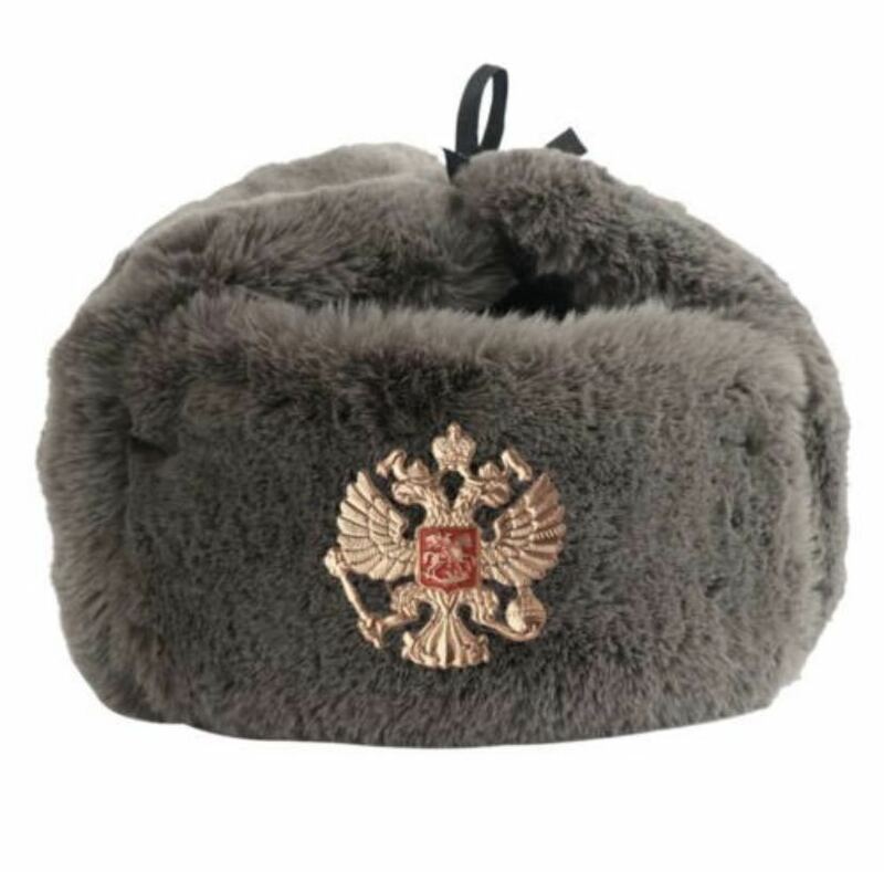 ソ連軍 ロシア軍ウシャンカ 防寒帽 ロシア軍毛皮帽 ロシアン帽 26000円の品