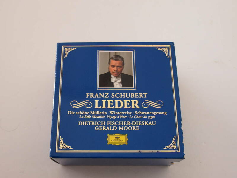 FRANZ SCHUBERT 　LIEDER 1Ⅰ・Ⅱ・Ⅲ（全21CD）DIETRICH FISCHER-DIESKAU/Bariton GERALD MOORE/Piano 