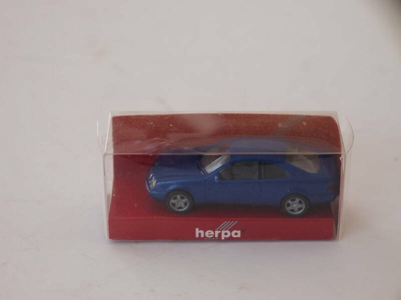 herpa 1/87 MERCEDES-BENZ CLK Metallic BLUE ドイツ製
