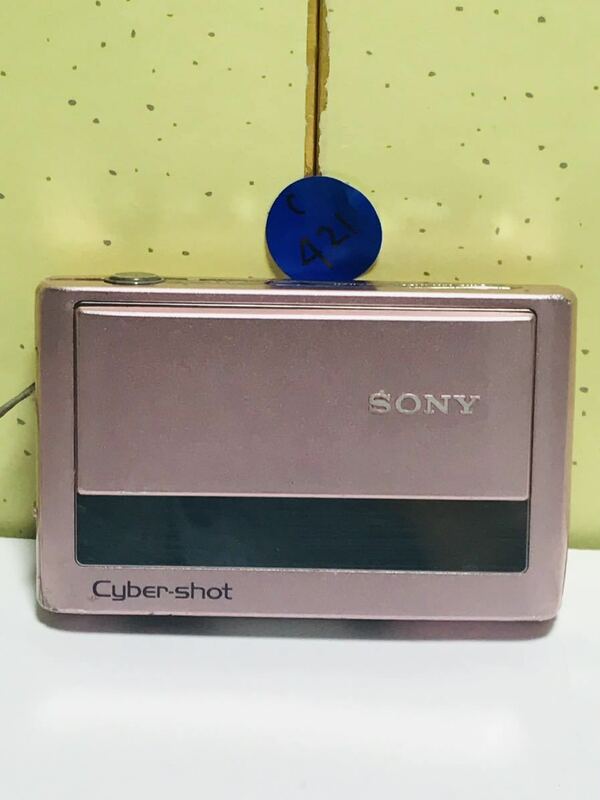 SONY Cyber-shot コンパクトデジタルカメラ Super SteadyShot DSC-T20 日本製品 ピンク