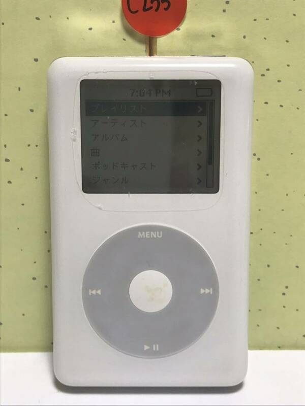 Apple アップル iPod classic アイポッド クラシック A1059 20GB 動作確認済み