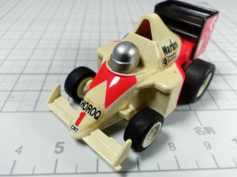 チョロＱマルボロ マクラーレンホンダ Ａシャーシ　’80’91/日本製/F-01/No.11/5点おまとめで送料無料/当時物/Marbro/ルース