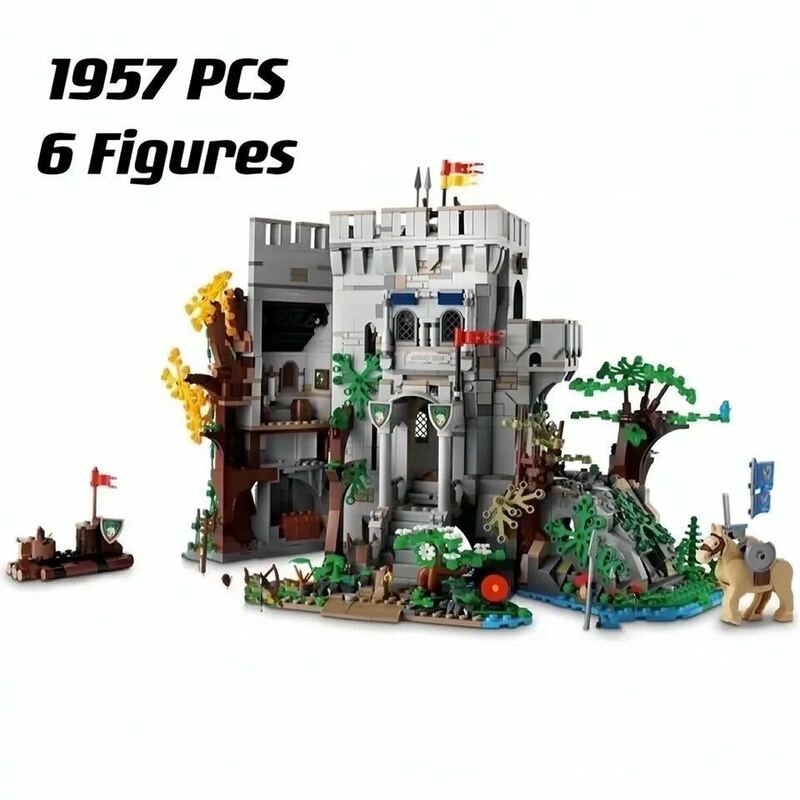 レゴ互換　森の城