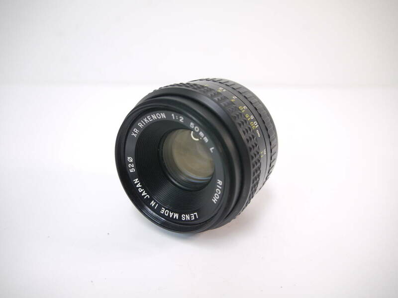 956 RICOH XR RIKENON 1:2 50mm L リコー 単焦点レンズ MFレンズ カメラレンズ