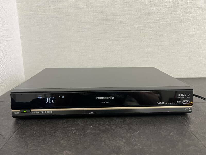 CT3009　 Panasonic HDDレコーダー TZ-WR500P