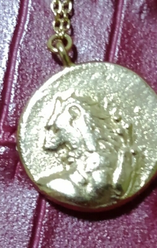 MARIHA マリハ 獅子 ライオン SILVER 925 銀製品 コインネックレス ペンダント ネックレス アクセサリー シルバー