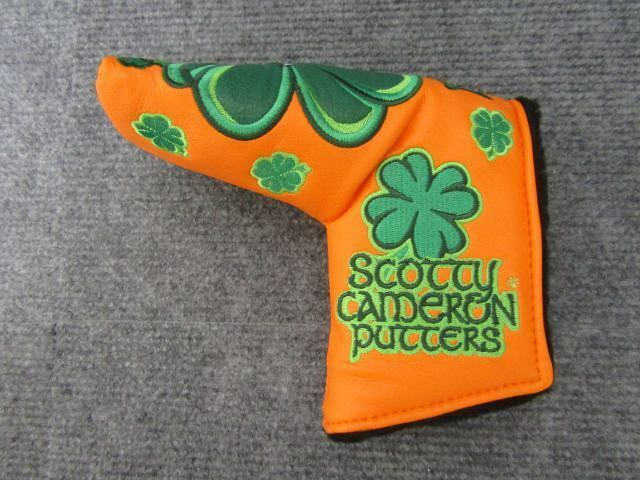 ♪新品[779] Scotty Cameron 2022 St.Patricks Day Limited Putter Cover/スコッティキャメロン/2022年セントパトリックデイ数量限定