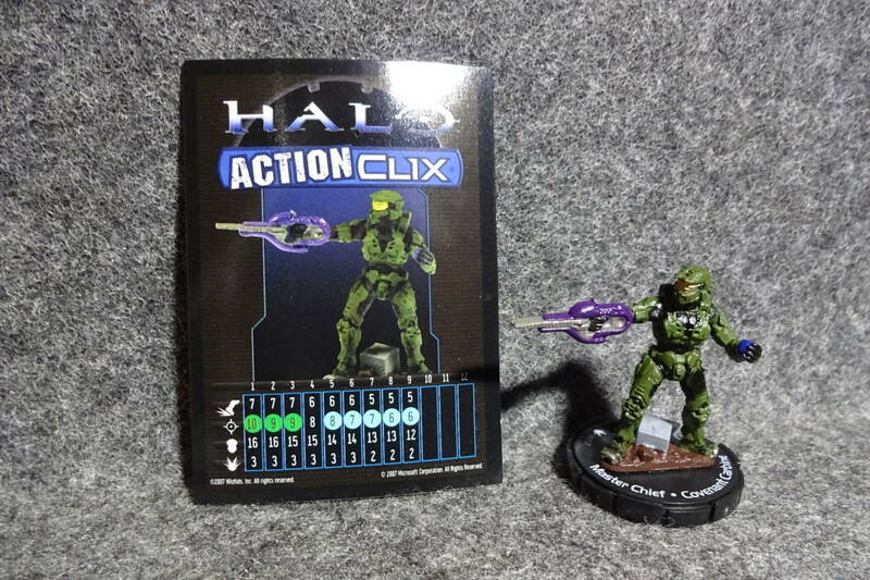 HALO フィギュア　HALO ACTION CLIX　①