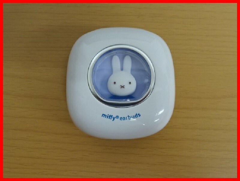 2402★M-1140★ミッフィー miffy EarPods TD17 ワイヤレス イヤフォン Bluetooth ホワイト 中古品