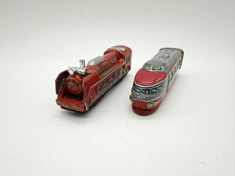 ◆ イチコーichiko 機関車列車D5101 小田急ロマンスカー鉄道　ビンテージ おもちゃ　中古　ブリキ　昭和レトロ 